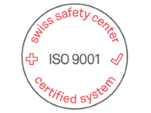 Swiss Safety Center ISO 9001 Certificate for CONNECTORS AG